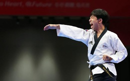 Võ sĩ taekwondo Hàn Quốc cảm ơn Messi sau khi giành huy chương vàng Asiad