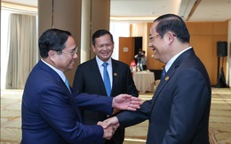 Thủ tướng Phạm Minh Chính lần đầu gặp Thủ tướng Campuchia Hun Manet