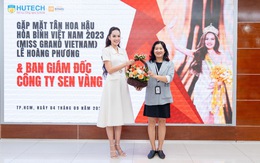 HUTECH tặng học bổng thạc sĩ 100% học phí cho hoa hậu Lê Hoàng Phương