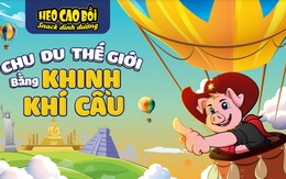 Trải nghiệm khinh khí cầu khổng lồ tại Thảo cầm viên