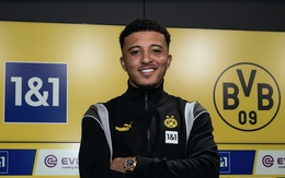 Jadon Sancho rời Man United, trở lại Dortmund đến hết mùa giải