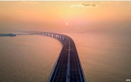 Khánh thành cây cầu vượt biển dài nhất Ấn Độ