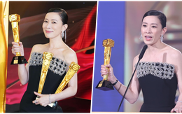 Xa Thi Mạn càn quét giải tại Lễ trao giải TVB, phá kỷ lục 3 lần được Thị hậu