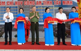 Bộ trưởng Tô Lâm dự khánh thành Trung tâm chỉ huy Công an tỉnh Tây Ninh