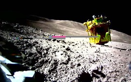 Nhật Bản công bố ảnh màu đầu tiên sau khi tàu đổ bộ đáp xuống Mặt trăng