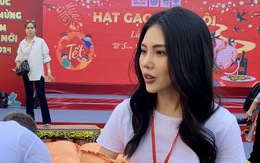 Hoa hậu Bùi Quỳnh Hoa được tiếp thêm nghị lực từ cộng đồng sống chung với HIV/AIDS