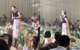 Mỹ Linh hát nhạc xuân trong đám cưới, netizen nói gì?
