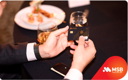 MSB trao thẻ tín dụng cao cấp Mastercard World Elite tới khách hàng