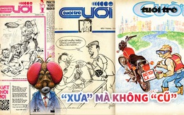 40 năm Tuổi Trẻ Cười: Những bìa báo xưa mà không cũ