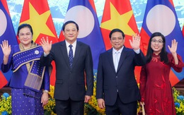 Thủ tướng Việt Nam, Lào gặp nhau lần thứ 7 trong chưa đầy 1 năm