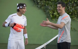 Cristiano Ronaldo chúc Rafael Nadal 'nghỉ hưu vui vẻ'