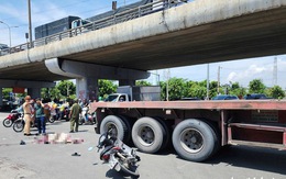 Quốc lộ 1 ùn ứ 5km sau tai nạn chết người tại ngã tư cầu vượt Tân Thới Hiệp