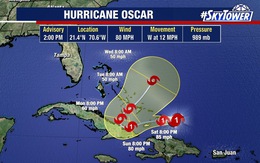 Bão Oscar: Thiên tai dồn dập với Mỹ và nỗi lo mới cho Cuba