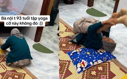 Cụ bà 93 tuổi tập yoga siêu đỉnh