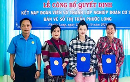 Người bán vé số dạo tham gia công đoàn