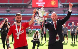 Bruno Fernandes gửi lời cảm ơn đến HLV Ten Hag vừa bị Man United sa thải