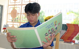 'Vẽ' bản đồ nổi cho môn lịch sử, địa lý