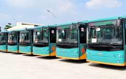 Cận cảnh 150 chiếc xe buýt điện sẵn sàng chạy cùng metro số 1 ở TP.HCM