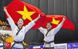 Hai ngày, Châu Tuyết Vân giành 2 HCV taekwondo thế giới