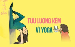 Chị vợ tập yoga đăng Facebook khiến anh chồng hoa cả mắt