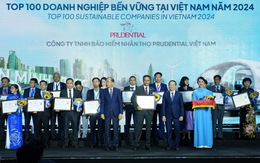 Prudential giữ vững vị thế top 'Doanh nghiệp bền vững tại Việt Nam'