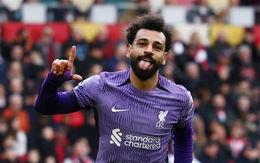 Vừa trở lại sau chấn thương, Salah rực sáng giúp Liverpool thắng đậm