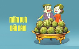 Mâm quả đầu năm cầu trúng mùa được giá