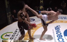 Vừa xuất hiện trên 'giang hồ', võ sĩ MMA ra đòn knock-out 'đẹp nhất năm'