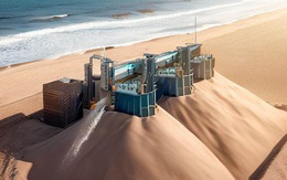 Pin cát lớn nhất thế giới giúp giảm phát thải carbon