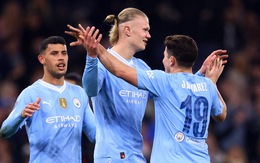 Haaland lập công, Man City nhẹ nhàng đi tiếp