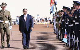 Loạt đại bác chào mừng Thủ tướng Phạm Minh Chính thăm chính thức đầu tiên đến Úc