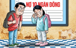 Sinh viên nợ 10 ngàn đồng cũng bị trường 'bêu' tên