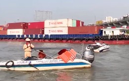 Kiến nghị tạm giữ tàu 4.600 tấn đứt neo, kẹt dưới gầm cầu Đồng Nai để điều tra