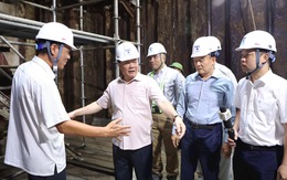 Bí thư Hà Nội kiểm tra dự án 'cứu' sông Tô Lịch hơn 16.000 tỉ chậm tiến độ