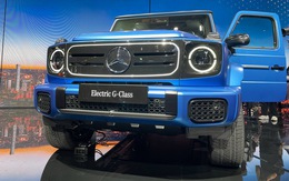 Chi tiết Mercedes-Benz G-Class thuần điện: Đi 476km/lần sạc, xoay 360 độ tại chỗ, off-road cực chất