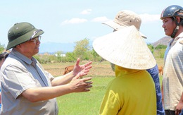 Thủ tướng Phạm Minh Chính ra đồng thăm bà con vùng nắng hạn Ninh Thuận