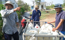 Mặn bủa vây, thiếu nước, Tiền Giang công bố tình huống khẩn cấp về thiên tai