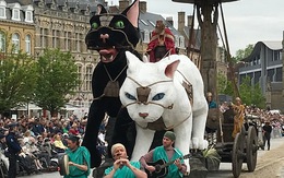 Độc đáo lễ hội rước mèo Kattenstoet