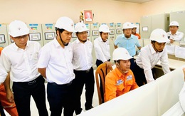 Thăm và kiểm tra tình hình cung cấp điện tại Phú Quý