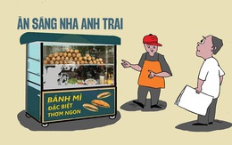 Bánh mì 'tinh hoa đường phố' đe dọa 'đường ruột'