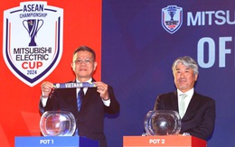 Việt Nam cùng bảng Indonesia, Philippines ở ASEAN Cup 2024