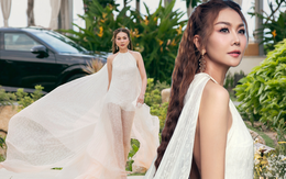 Thanh Hằng diện trang phục tái chế, catwalk cực slay