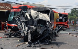 Bắt lái xe đầu kéo gây tai nạn liên hoàn ở Bình Phước khiến nhiều người thương vong