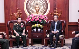 Lãnh đạo TP.HCM tiếp chủ tịch Hội Cựu chiến binh Vientiane