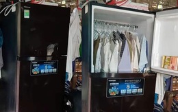 Chàng trai chế tủ lạnh thành tủ quần áo