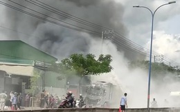 Cháy xưởng sản xuất bột nhang ở Bình Chánh, 2 người chết