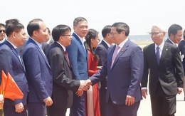 Thủ tướng Phạm Minh Chính đến thủ đô Bắc Kinh