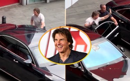 Tom Cruise 'sượng trân' khi suýt lên nhầm xe của thủ tướng Anh