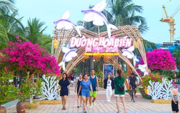 Lần đầu tiên Đà Nẵng có đường hoa ven biển, du khách mê mải check-in