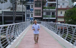 Cầu bộ hành bắc qua kênh Nhiêu Lộc - Thị Nghè chính thức đưa vào sử dụng